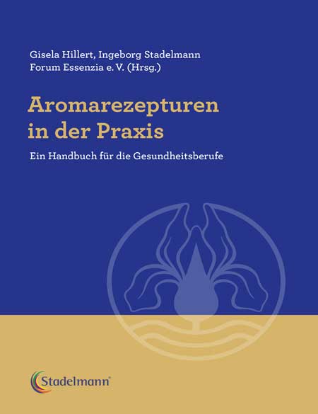 Titelbild des Buchs Aromarezepturen in der Praxis mit Logo-Abbildung von Forum Essenzia e.v. Titelbild des Buchs Aromarezepturen in der Praxis mit Logo-Abbildung von Forum Essenzia e.v.